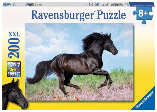 Ravensburger Puzzle| Schwarzer Hengst | 128037