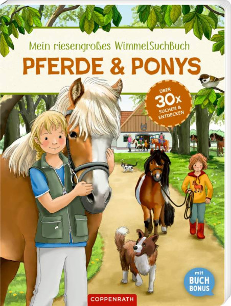 Coppenrath | Mein riesengroßes WimmelSuchBuch: Pferde & Ponys | 