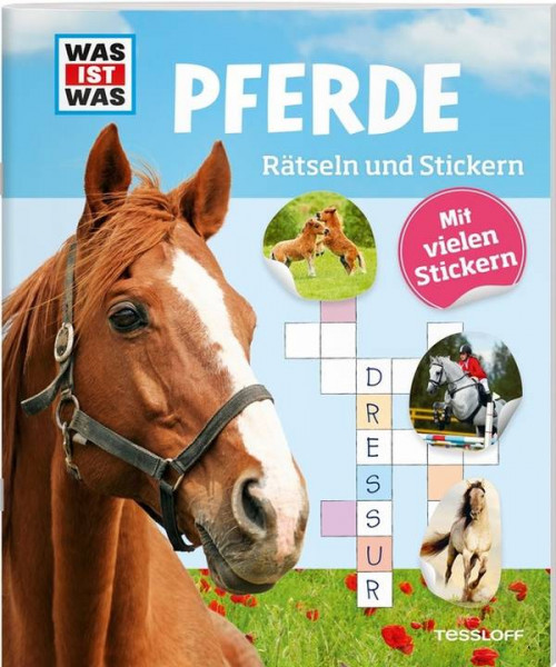 Tessloff Medienvertrieb | WIW Rätseln u.Stickern: Pferde | 978-3-7