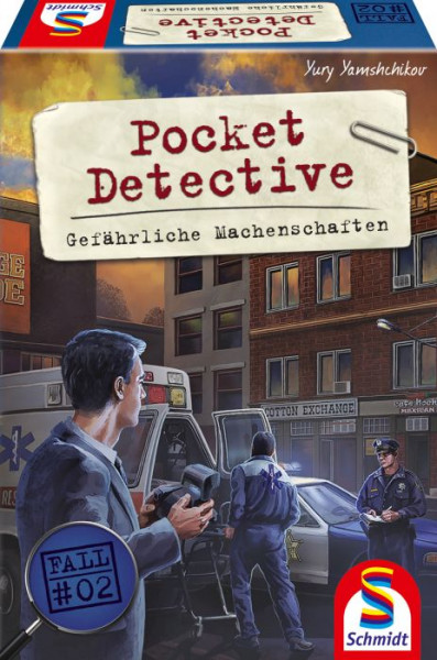 Schmidt Spiele | Pocket Detective, Gefährliche Machenscha | 49378