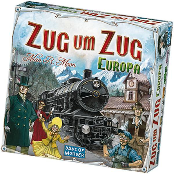 Asmodee | Zug um Zug: Europa | Das Grundspiel | Verpackung