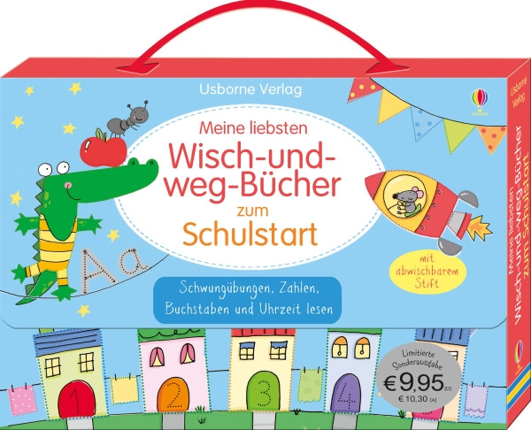 Usborne | Meine liebsten Wisch-und-weg-Bücher zum Schulstart