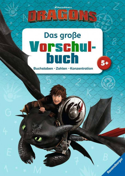 Ravensburger Buchverlag | Dreamworks Dragons: Das große Vorschulbuch