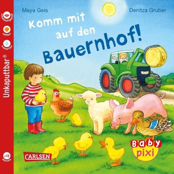 Maya Geis | Baby Pixi (unkaputtbar) 61: VE 5 Komm mit auf den Bauernhof!