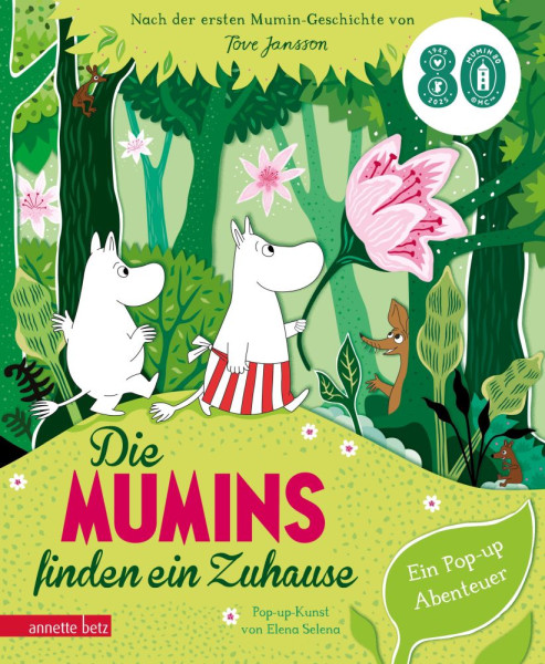 Annette Betz im Ueberreuter Verlag | Die Mumins finden ein Zuhause - Ein Pop-up Buch ab 4 Jahren für kleine und große Mumin-Fans | Jansson, Tove