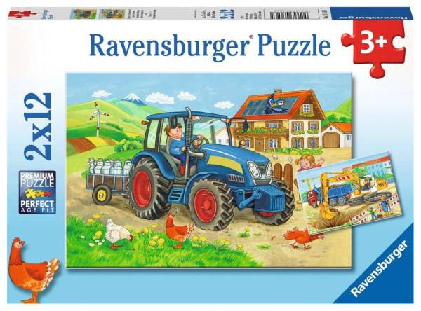 Ravensburger | Baustelle und Bauernhof | 07616