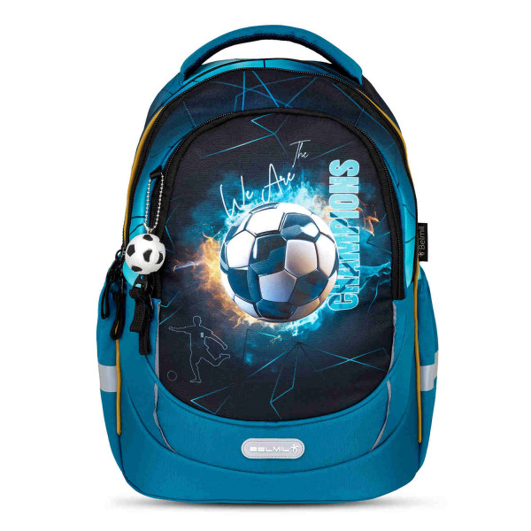 Belmil | Schulrucksack "Fire Footbal" mit Brustgurt  | 338-87/4