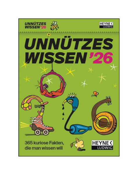 Ludwig bei Heyne | Unnützes Wissen 2026 | Wolf, Christian
