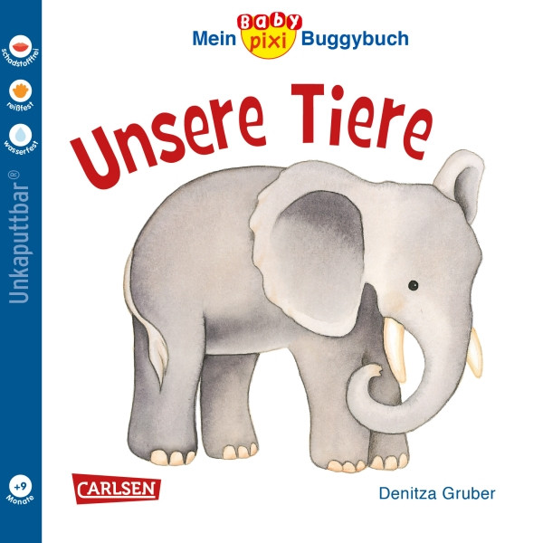 Carlsen | Baby Pixi 44: Mein Baby-Pixi-Buggybuch: Unsere Tiere