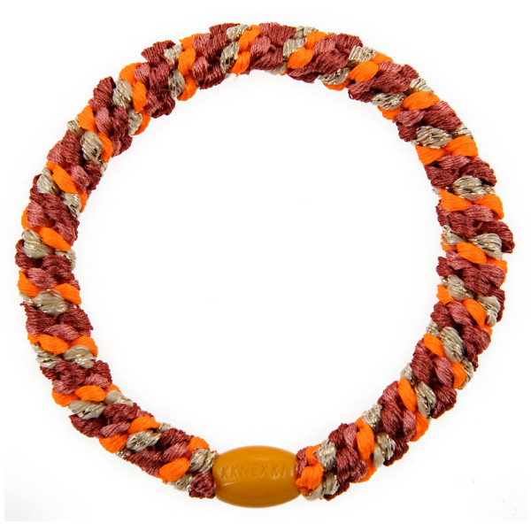 Kknekki Haargummi & Armband | Mix neon pomerant glitter