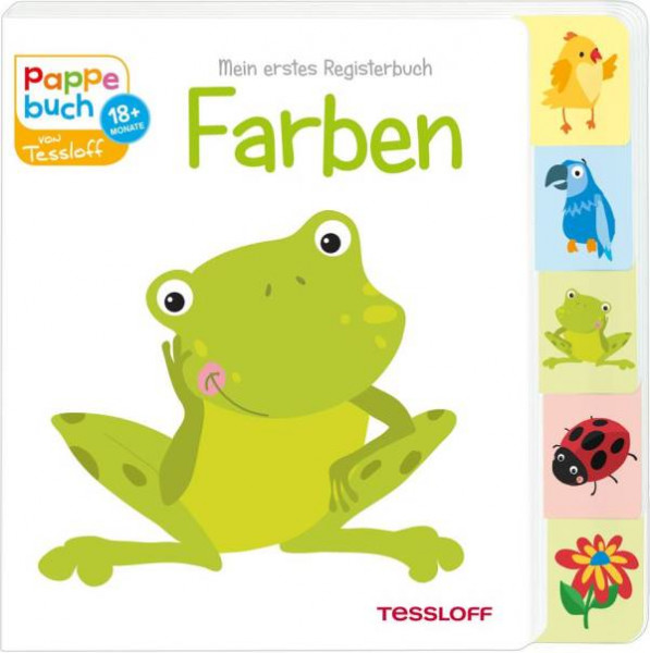 Tessloff Verlag | Mein erstes Registerbuch Farben