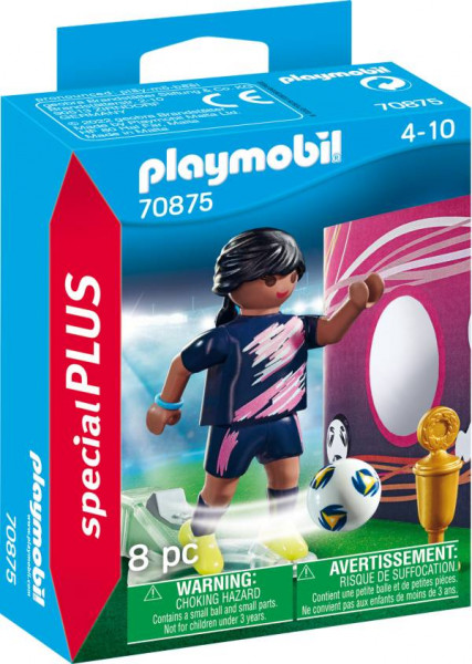 Playmobil | Fußballerin mit Torwand | 70875