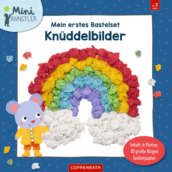 Coppenrath | Mein erstes Bastelset: Knüddelbilder (Regenbogen) | 