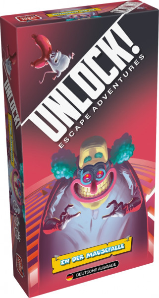 Asmodee | Unlock! In der Mausefalle Einzelszenar. | SCOD0025