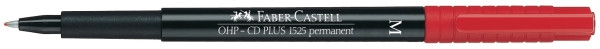 Faber-Castell: Marker MULTIMARK permanent M rot