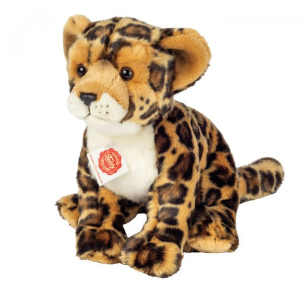 Teddy Hermann | Leopard sitzend, ca. 27cm | 904724