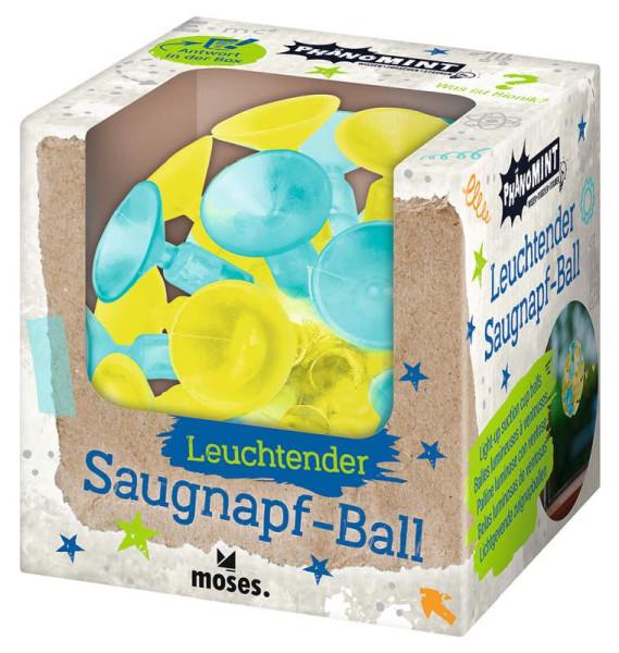 moses | PhänoMINT Leuchtender Saugnapf-Ball | 30331