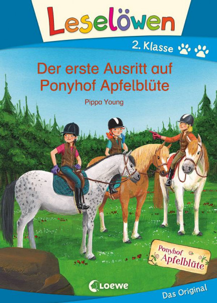 Loewe | Leselöwen 2. Klasse - Der erste Ausritt auf Ponyhof Apfelblüte | Young, Pippa