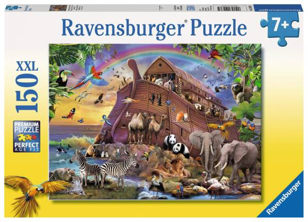 Ravensburger Puzzle | Unterwegs mit der Arche | 150 XXL Teile
