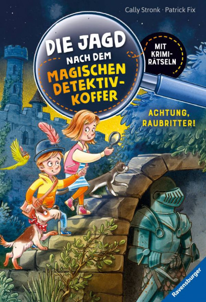 Ravensburger Verlag GmbH | Die Jagd nach dem magischen Detektivkoffer, Band 4: Achtung, Raubritter! | Stronk, Cally