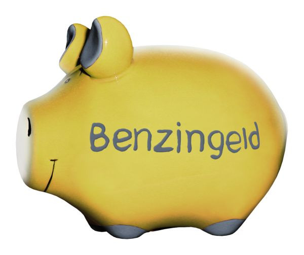KCG | Sparschwein | Benzingeld | Größe: 12,5 cm