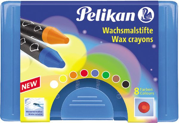 Pelikan | Wachsmalstifte rund 8-tlg. | 722959