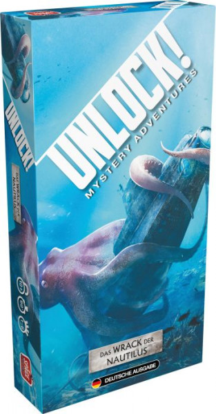 Asmodee | Unlock! Das Wrack der Nautilus Einzelsze | SCOD0034