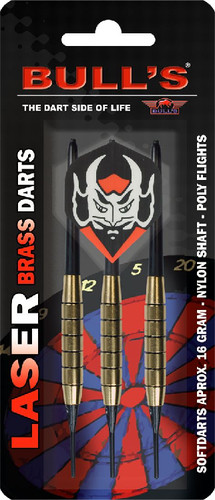 Embassy-Sports | Bulls 3 Softdart Laser 16 g | 15999