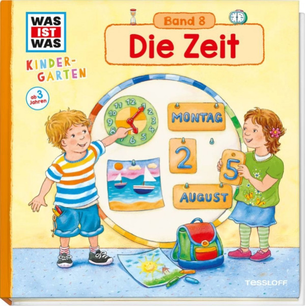 Tessloff | WAS IST WAS Kindergarten Band 08: Die Zeit