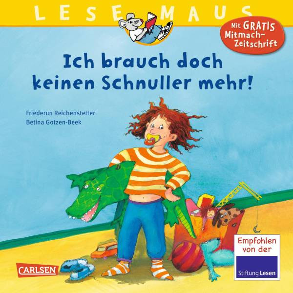 Carlsen | LESEMAUS 85: Ich brauch doch keinen Schnuller mehr!