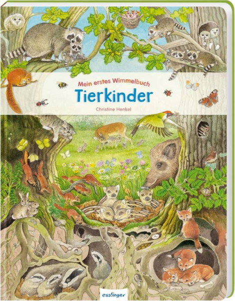 Esslinger in der Thienemann-Esslinger Verlag GmbH | Mein erstes Wimmelbuch: Tierkinder