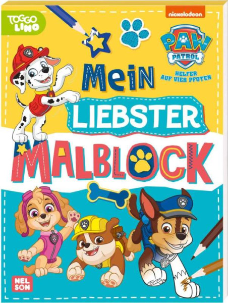 Nelson | PAW Patrol: Mein liebster Malblock | 