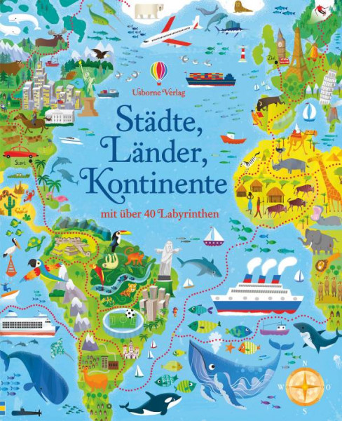 Usborne | Städte, Länder, Kontinente