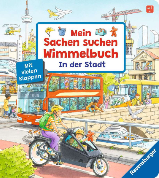 Ravensburger | Mein Sachen suchen Wimmelbuch: In der Stadt | 41882