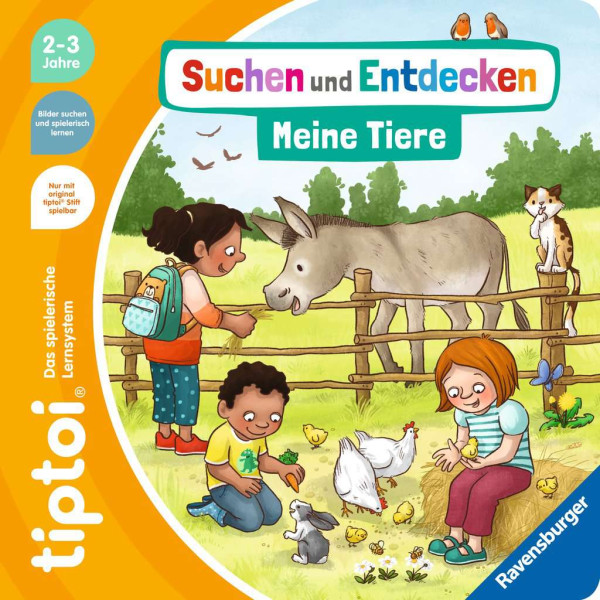 Ravensburger | tiptoi® Suchen und Entdecken: Meine Tiere | 49290