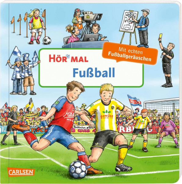 Carlsen | Hör mal (Soundbuch): Fußball