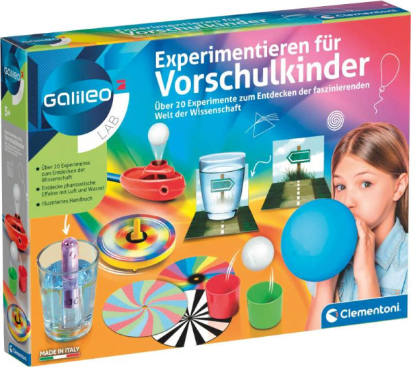 Clementoni Galileo: Experimentieren für Vorschulkinder