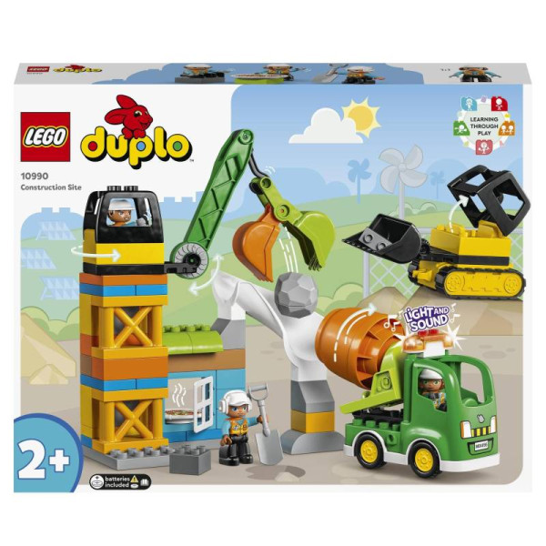 LEGO® |LEGO DUPLO Town  Baustelle mit Baufahrzeugen | 10990