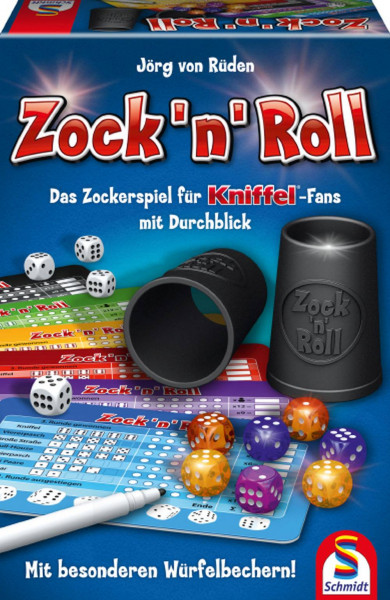 Schmidt-Spiele | Familienspiel | Zock´n´Roll