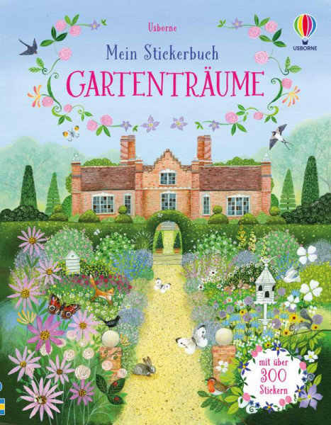 Usborne | Mein Stickerbuch: Gartenträume | Reid, Struan