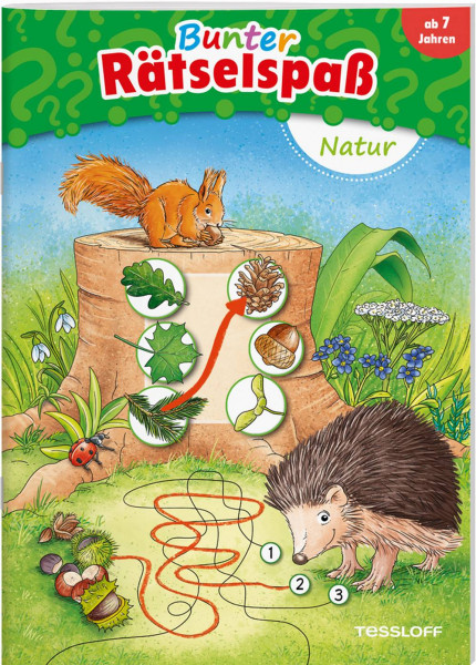 Tessloff Verlag Ragnar Tessloff GmbH & Co. KG | Bunter Rätselspaß. Natur