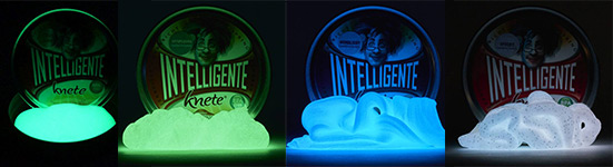 Intelligente Knete Glow in the dark