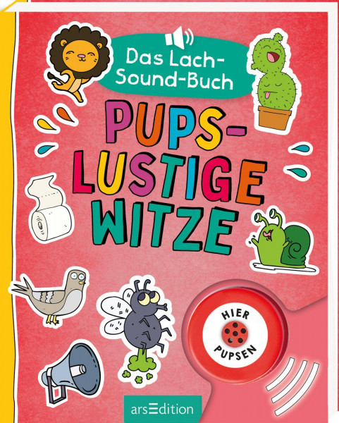 arsEdition | Das Lach-Sound-Buch – Pupslustige Witze | Kiefer, Philip