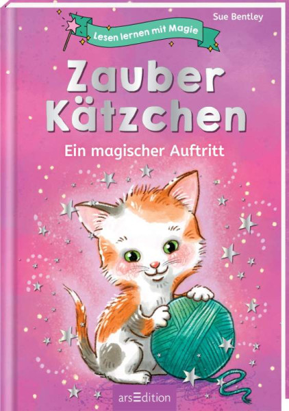 arsEdition | Lesen lernen mit Magie: Zauberkätzchen | Bentley, Sue