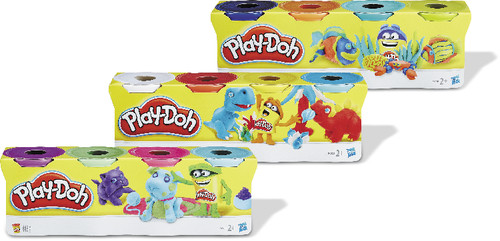 Hasbro | Play-Doh 4er Pack Knete | sortiert, 1 St. 4er-Packung | B5517EU4