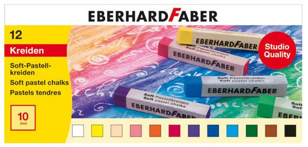 Eberhard Faber | EFA Soft Pastellkreiden 12er Kartonetui