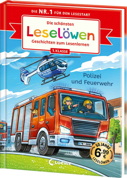 Loewe | Die schönsten Leselöwen-Geschichten zum Lesenlernen - Polizei und Feuerwehr | 