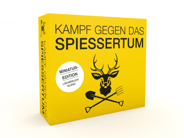 Kampfhummeln-Spiele | Kampf gegen das Spießertum | Miniatur Edition