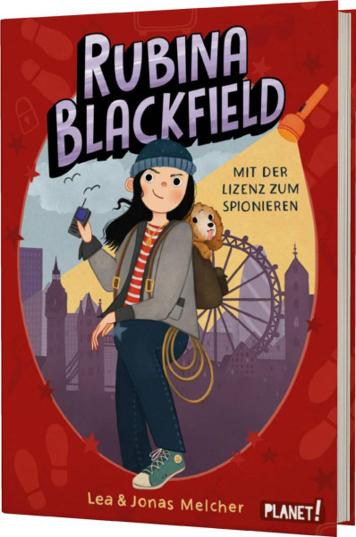 Planet! in der Thienemann-Esslinger Verlag GmbH | Rubina Blackfield 1: Mit der Lizenz zum Spionieren | Melcher, Lea; Melcher, Jonas