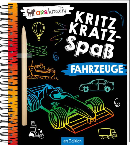 arsEdition | Kritzkratz-Spaß Fahrzeuge
